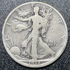 1918-S Walking Liberty Half Dollar 50c VF Very Fine