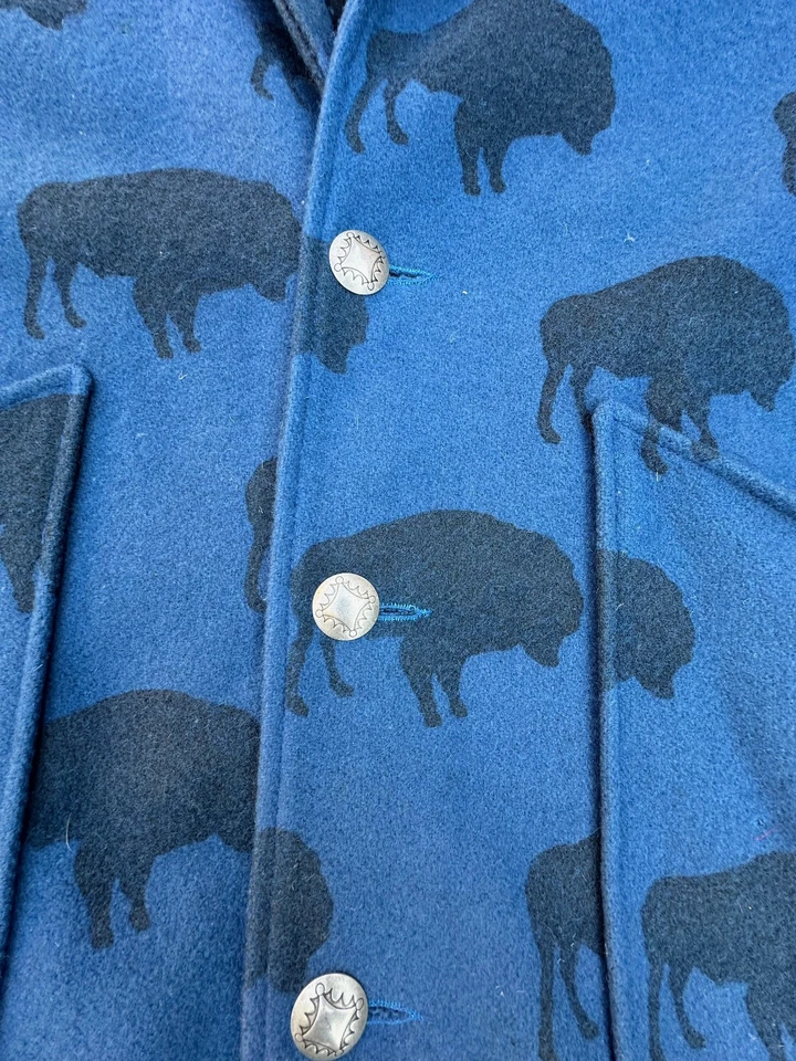 Chaqueta Blazer Vintage RARA True Grit Para Mujer Abotonada Talla 5__HECHA EN EE. UU. Foto 4 de 4