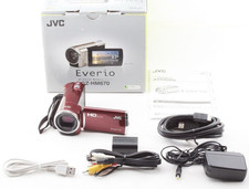 JVC Everio GZ-HM670-R Camcorder Digital Video Camera 40x optical zoom Red