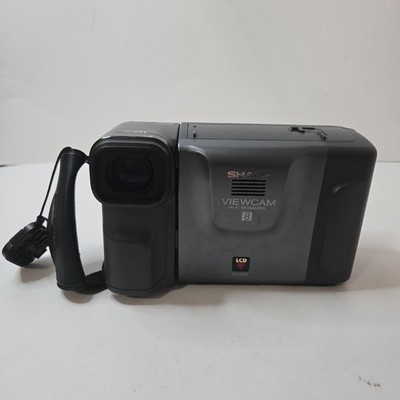 VTG Sharp Viewcam 8 Video Camera Camcorder 8mm Tapes Untested for P/R