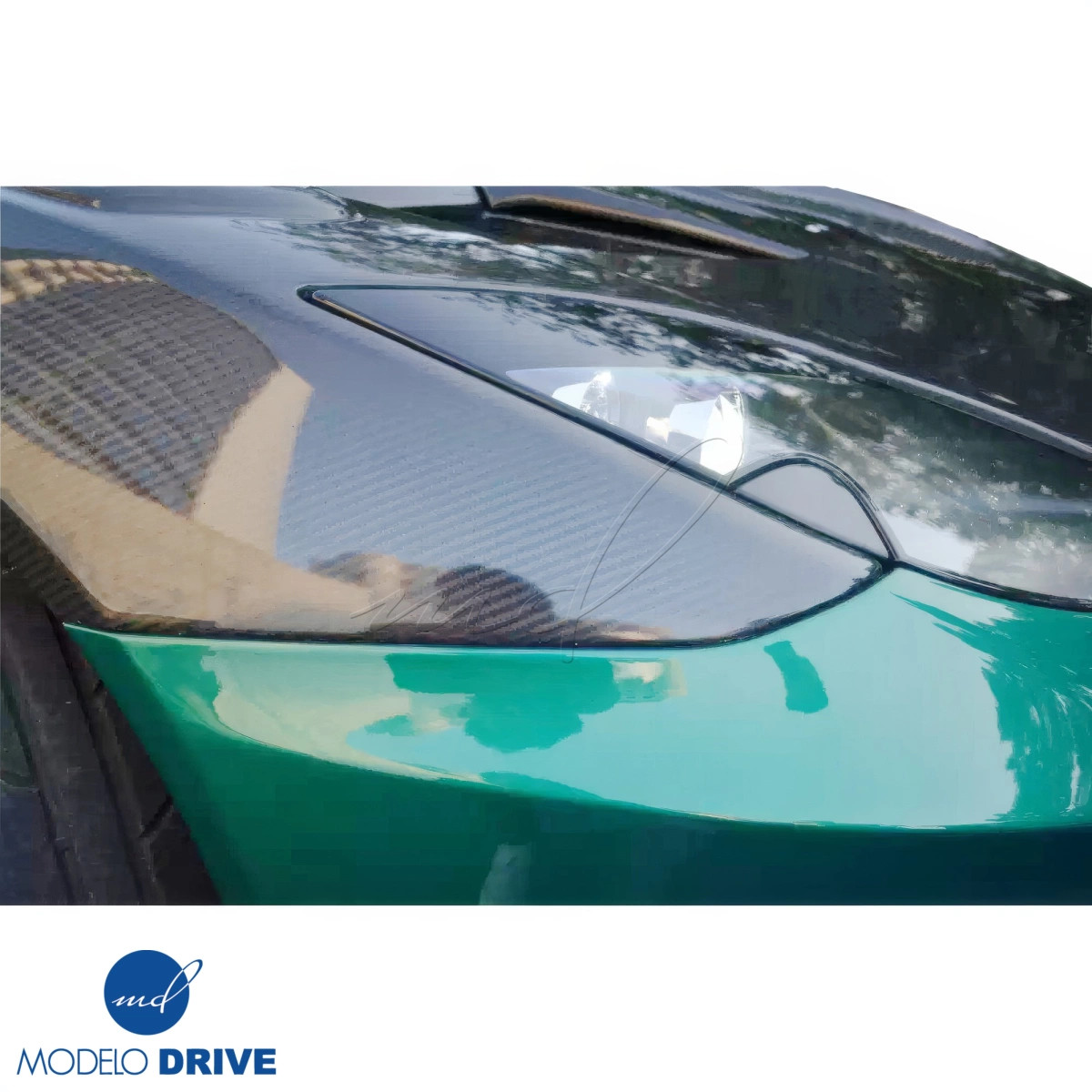 ModeloDrive Carbon Fiber V5 Hood (front) for Evora Lotus 11-21 modelodrive_1199