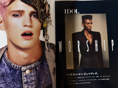 Vogue Hommes Japan Magazine Book Vol.3 2009 LADY GAGA x ARAKI