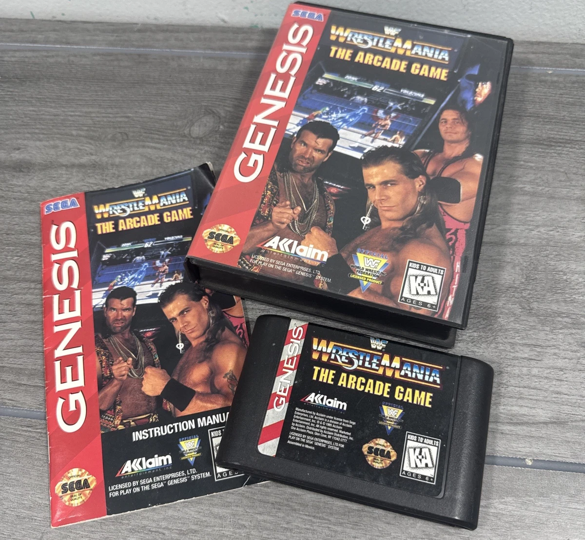 WWF WrestleMania: The Arcade Game Video Games for sale | eBay