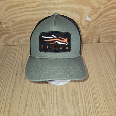 Sitka Gear Hat Green Mesh Trucker  Adj Snapback GUC See Pics