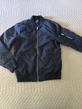 Kids Vintage H M Jacket Size 10-11Y Blue