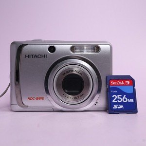 Hitachi Digital Camera HDC-861E 8.0MP Silver Tested