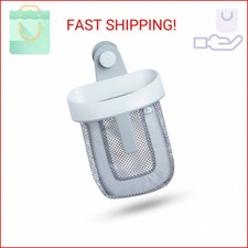 Munchkin  Super Scoop  Hanging Bath Toy Storage with Quick Drying Mesh, Grey