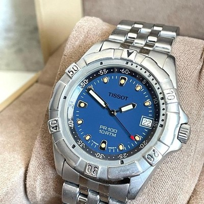 Tissot Navy PR100 Taucheruhr 10ATM Quarz gebraucht aus Japan