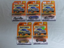 Set/Lot of 5 MATCHBOX 1:64 Diecast Cars: CAR SHOWS 36/37/38/39/40 1998 - NEW