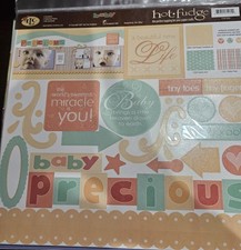 Top Line Creations "Baby ", Scrapbook 12" x 12" Page Kit Craft 31060