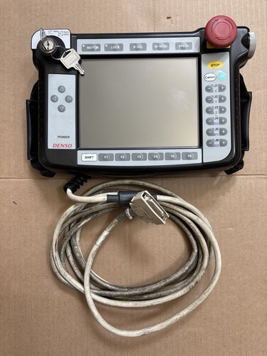 Denso TP-RC7/8 Teach Pendant with Key and Cable