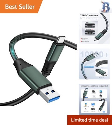 6Ft USB 3.0 to USB-C Link Cable for Oculus/Quest   High-Speed Data Transfer