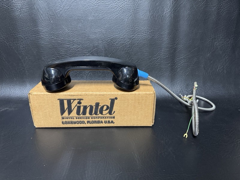 Wintel P/S 409 GTM Telephone Handset Receiver w/ 32" Cord, Part 818355, Box