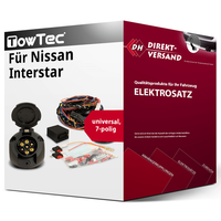 für Nissan Interstar Typ XDD / XDE Elektrosatz 7Polig Universell Top