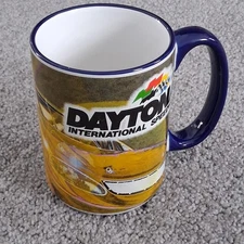 Daytona International Speedway Mug Coffee Cup by M Ware - Y2K Racing Memorabilia