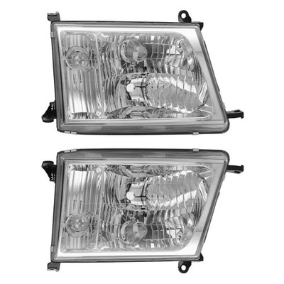 Front Halogen Headlight Left+Right Side for 1998-2005 Toyota Land Cruiser 100 