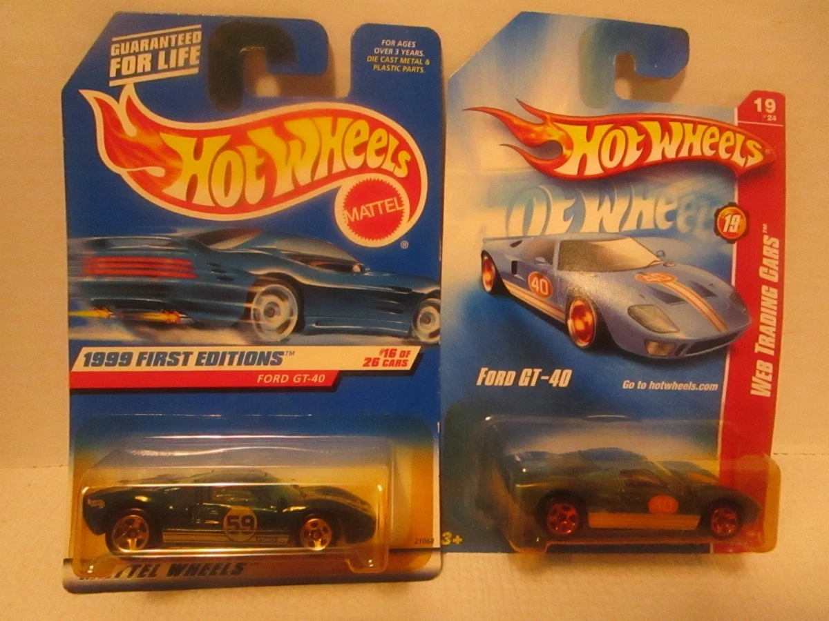 Las mejores ofertas en Ford Hot Wheels Ford GT40 contemporáneo