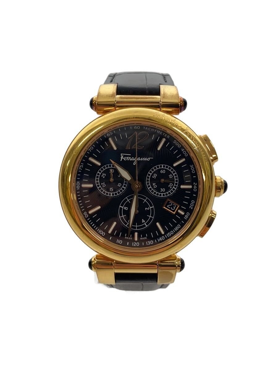 Salvatore Ferragamo Quartz F77 Men's Watch From Japan G0415 | eBay