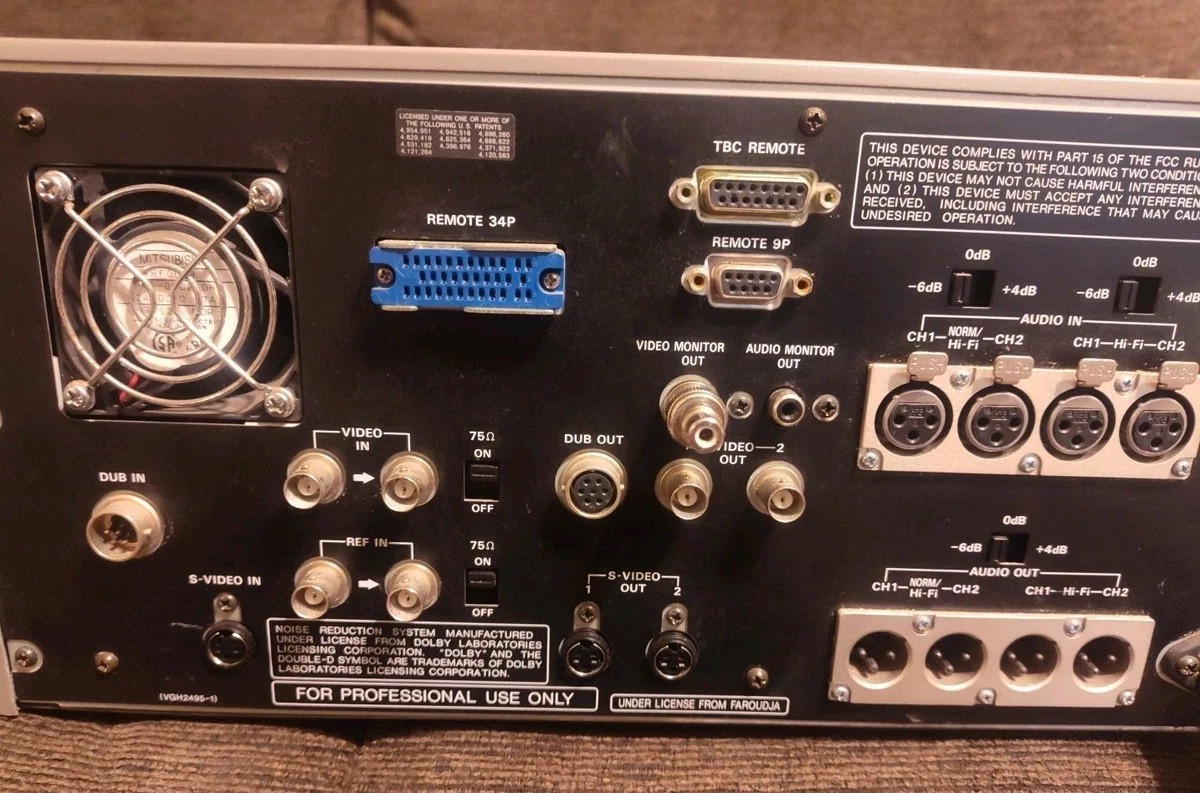 Panasonic AG-7750 | Super VHS Video Recorder VCR SVHS | eBay