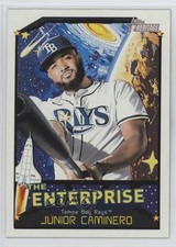 2026 Topps Heritage The Enterprise Junior Caminero #TE-JC 5f0