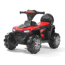 Elektro-Quad Kinderquad mit Licht Musik, Kindermotorrad mit Aufbewahrungsbox