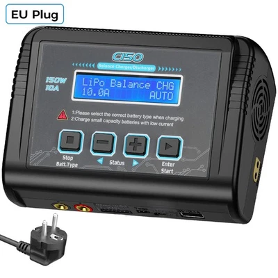 HTRC C150 LiPo cargador RC cargador descargador con balanceador 150W 10Amp para LiPO