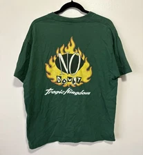 Vintage 1995 No Doubt Tragic Kingdom Flames Single Stitch T Shirt Size XL