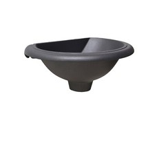 Vasca a muro parete Olbia lavello fontana a parete color ghisa casa giardino