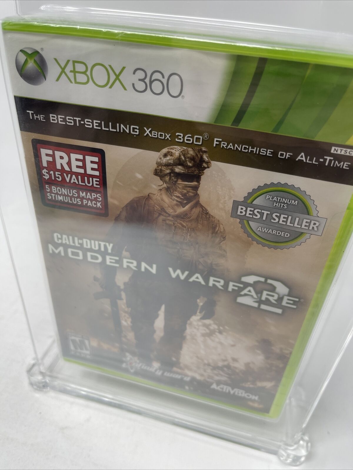 Call of Duty: Modern Warfare 2 (Xbox 360, 2009) NEW Sealed - With MS 1600  points