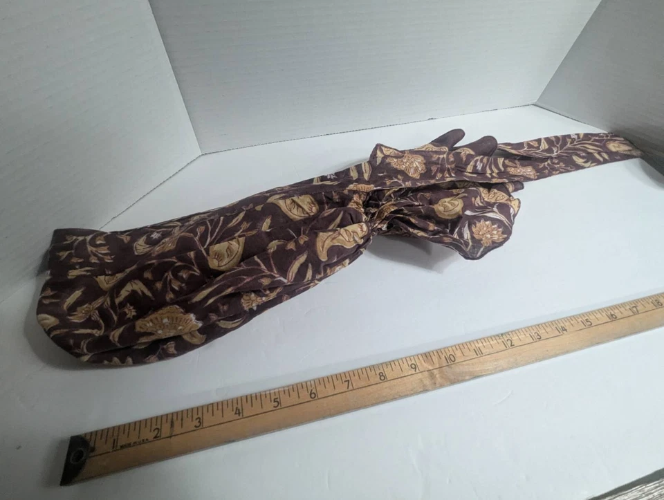 HeadCovers Brand Chemo Scarf Hair Wrap Head Cover Long Tails Pre-tied Paisley - Image 4 of 4