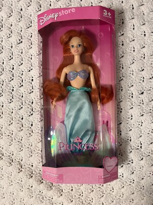 Disney My Little Mermaid Princess Ariel Doll W/ Brush Store Exclusive