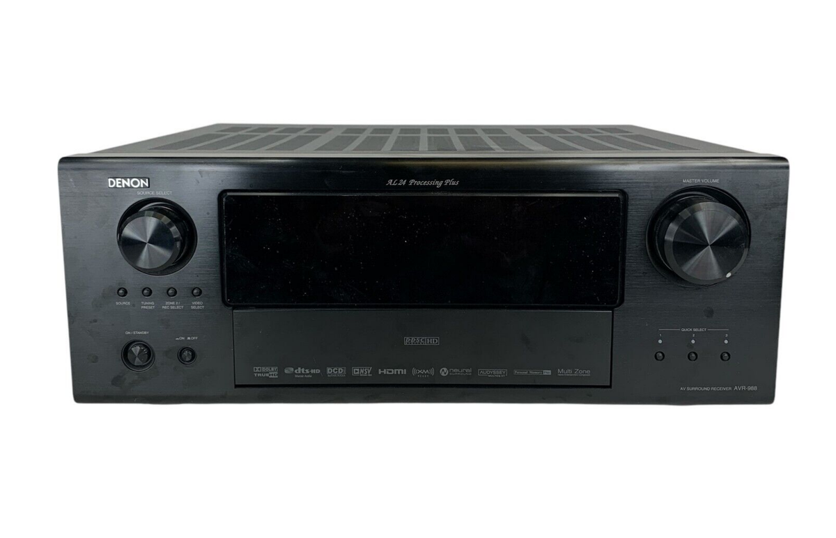 Denon AVR-988 AL24 Processing 7.1 Channel AV Receiver Tested