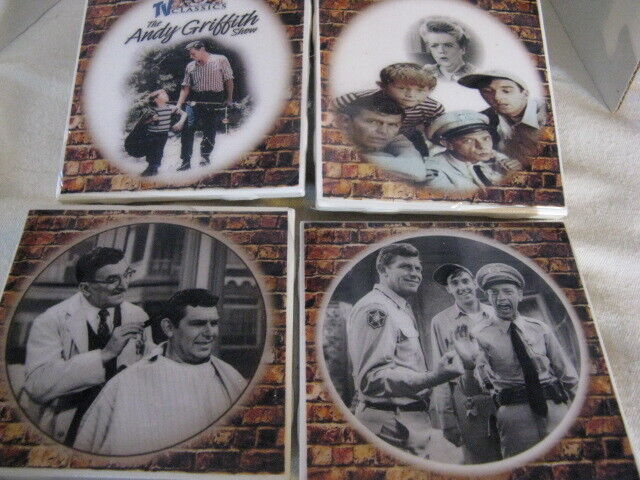 Classic Favorite TV Show Coasters ~ Andy Griffith Show ~ **Gift Idea
