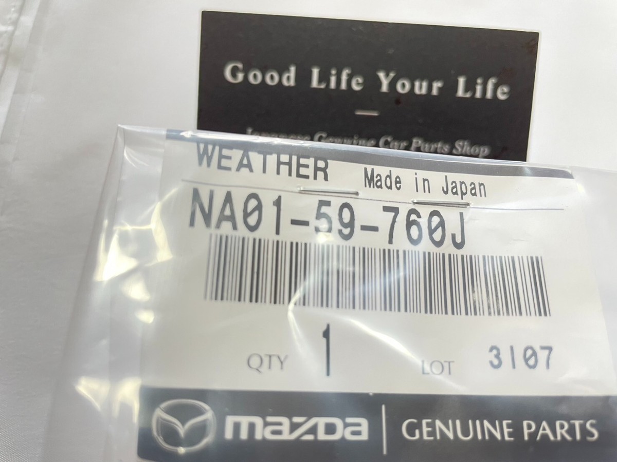 Mazda NA0159760J Genuine OEM Door W'strip for sale online | eBay