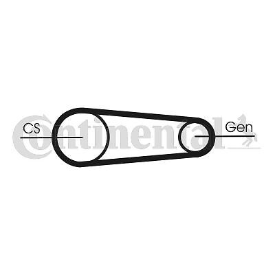 Kit de distribution pour Seat Ibiza 1.9 SDi et VW Polo Fabia