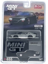Chase! Mini GT 1:64 Nissan Skyline Kenmeri Liberty Walk Matt Black Car MGT00655