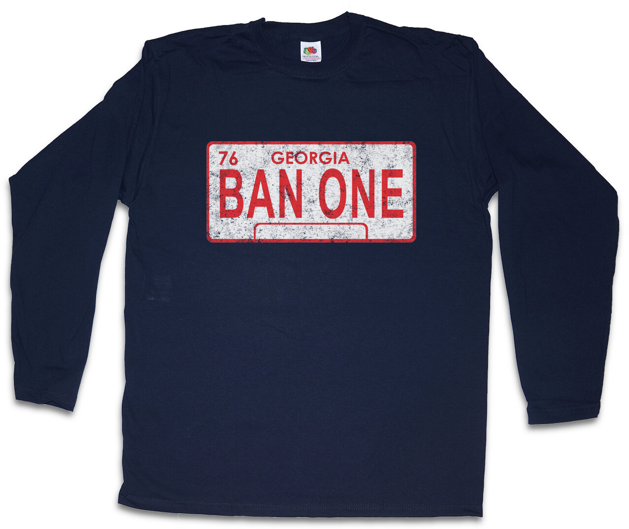 ALTRA T SHIRT MANICHE LUNGHE BAN ONE SIGN TARGA TARGA SMOKEY AND THE CAR BANDIT TARGA