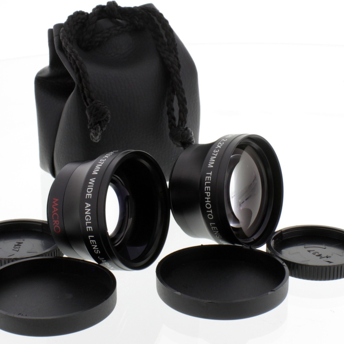 Telephoto and Wide Angle Macro Lens kit for Sony Handycam Camcorders,US  seller