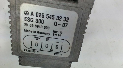 Mercedes-benz A 190 168 Steuergerät Kühlerlüfter Motor 0255453232 36860