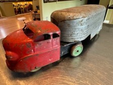 1940s / 50s Wyandotte Truck Lines Truck and Trailer all original truck.