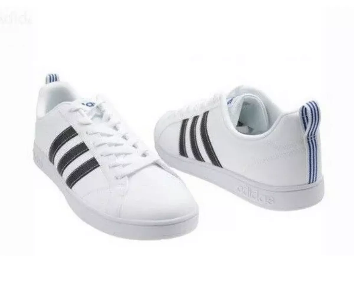 Christchurch compromiso No pretencioso adidas VS Advantage White &amp; Black F99256 Trainers Tennis Shoes Mens US  10 *NEW* | eBay