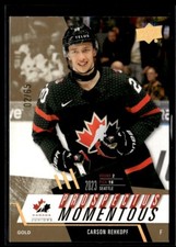 2024-25 Prospectus Momentous Gold Carson Rehkopf /65 #PM-11