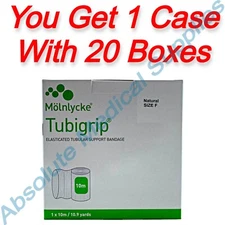 *20-Bandages* Molnlycke Tubigrip Elasticated Tubular Support Size-F Natural 1438