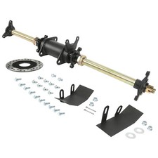 28" Rear Axle Kit Wheel Hub Brake Disc Fo 110cc 125cc 150 ATV Quad Go Kart Buggy