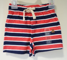 NWT Baby Gap Red White  Blue Shorts Boy's Size 18-24 Months