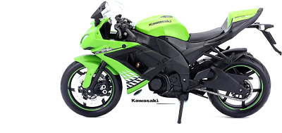 オートバイ・バイク Maisto Kawasaki Ninja ZX-10R & Hayabusa MAISTO KAWASAKI NINJA ZX-10R BIKE MOTORCYCLE 1/12 APPLE