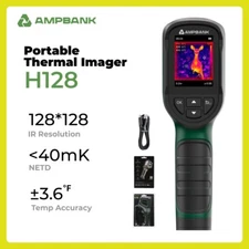 AMPBANK H128 Handheld Thermal Camera Infrared Thermometer 4X Magnification