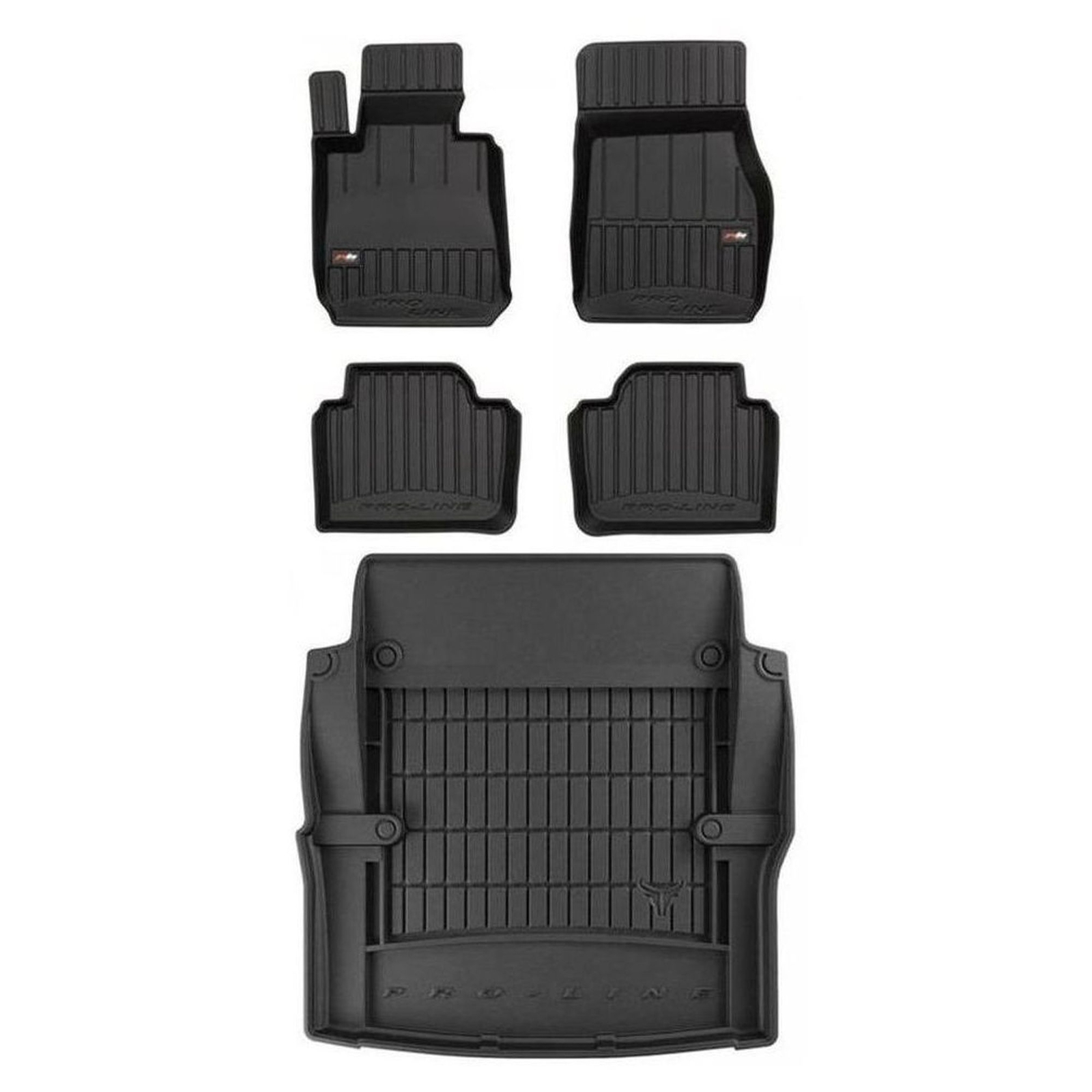 Tapis de sol anti-boue Frogum TPE pour coffre et habitacle BMW F30