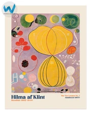Hilma Af Klint Poster No. 7 Adulthood - 1907 Wall Art - 12X16/16X20/18X24/24X36