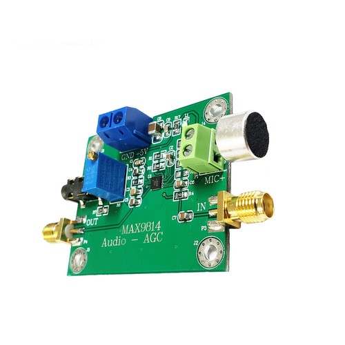 MAX9814 Modulo Amplificatore Microfono Audio AGC Sensore Microfono Pickup MIC - Foto 2 di 6